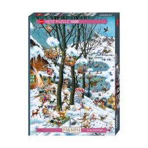 Puzzle 1000 pzs. RYBA, Paradise in Winter - Image 1