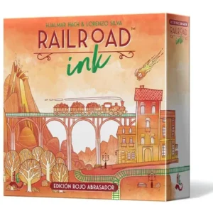 RAILROAD INK: EDICION ROJO ABRASADOR